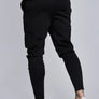 SikSilk - Black Essentials Poly Cargos